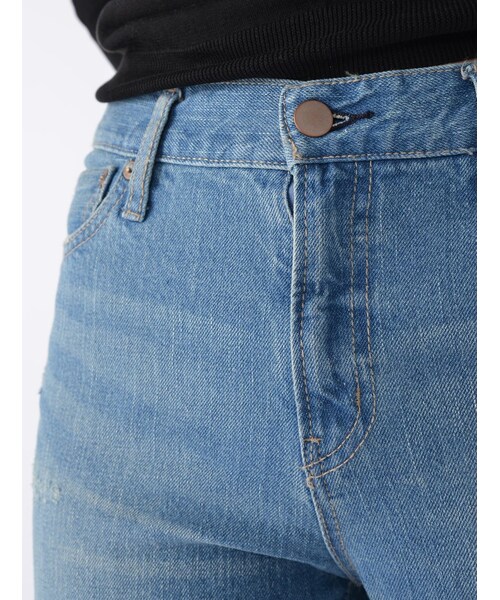 Rinajour(リナジュール)の「Rinajour (リナジュール) Boysテーパードパンツ(パンツ・レディース・INDIGO/USED・2/1)」の14枚目の写真