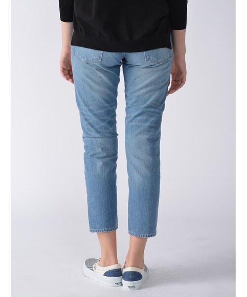 Rinajour(リナジュール)の「Rinajour (リナジュール) Boysテーパードパンツ(パンツ・レディース・INDIGO/USED・2/1)」の12枚目の写真