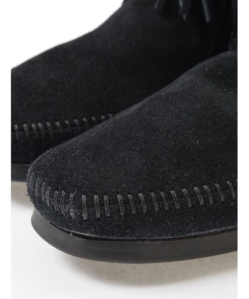 Minnetonka(ミネトンカ)の「ミネトンカ/HITOP B-ZIP BT(シューズ・レディース・BLACK/TAN/BROWN・50/60/70/80)」の7枚目の写真