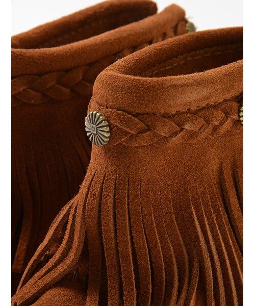 Minnetonka(ミネトンカ)の「ミネトンカ/HITOP B-ZIP BT(シューズ・レディース・BLACK/TAN/BROWN・50/60/70/80)」の16枚目の写真