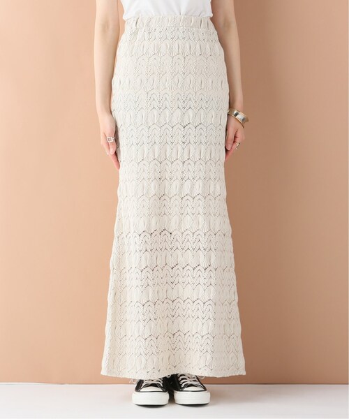 SLOBE IENA（スローブイエナ）の「バッファレースイージースカート  