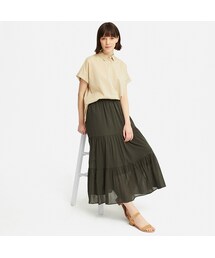 UNIQLO | ティアードロングスカート(スカート)