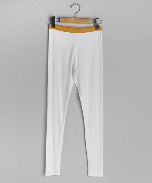 DHOLIC（ディーホリック）の「ウエスト配色レギンス（レギンス/スパッツ・レディース・ブラック/ホワイト/グレー/グリーン/ブルー/その他・FREE）」の2枚目の写真