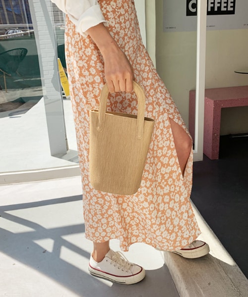 DHOLIC（ディーホリック）の「2WAYハンドルバケツバッグ（ハンドバッグ・レディース・ブラック/ベージュ/その他・FREE）」の2枚目の写真