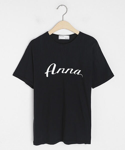 DHOLIC(ディーホリック)の「Anna半袖Tシャツ(Tシャツ/カットソー・レディース・ホワイト/ピンク/ブラック・FREE)」の2枚目の写真