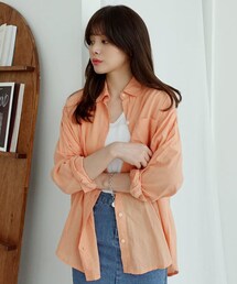 DHOLIC | ライトカラーオーバーシャツ(シャツ/ブラウス)