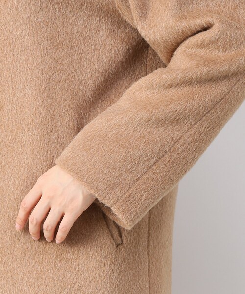 IENA（イエナ）の「maisonアルパカウールノーカラーコート（）」 - WEAR
