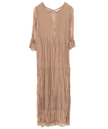 earth music&ecology | ワッシャープリーツティアードワンピース(ワンピース/ドレス)