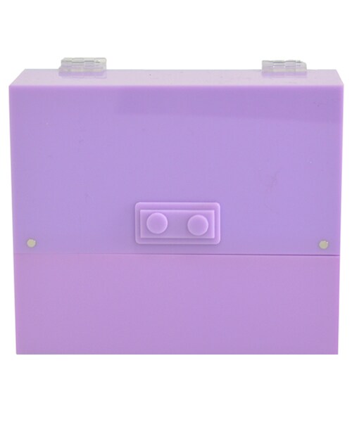 202FACTORY(202ファクトリー)の「GIRL BOX CLUTCH BAG(バッグ・レディース・PURPLE + SKY BLUE・*15.5CM x 13CM x 5.4CM)」の2枚目の写真