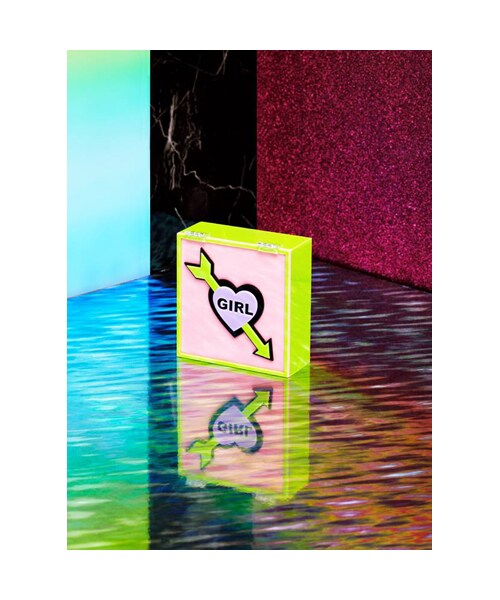 202FACTORY（202ファクトリー）の「GIRL BOX CLUTCH BAG（バッグ・レディース・PINK・*15.5CM X 13CM X 5.4CM）」の7枚目の写真