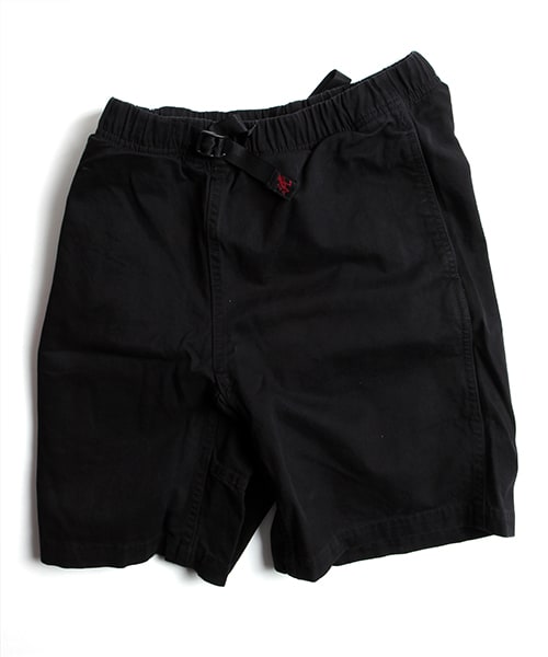 Gramicci（グラミチ）の「GRAMICCI SHORTS（パンツ・メンズ・ナチュラル/ブラック/ベージュ/キャメル/カーキ/ブラウン/ピンク系その他/レッド/ワインレッド/オレンジ/レモンイエロー/マスタード/ブルーグリーン/グリーン/オリーブ/サックスブルー/ブルー/ネイビー/パープル・S/M/L/XL）」の2枚目の写真