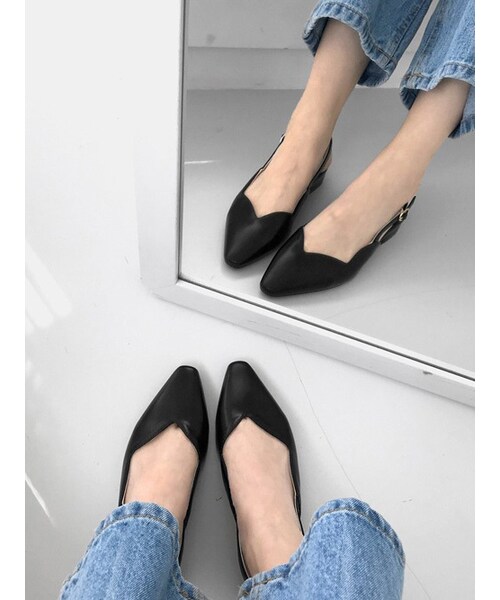 SAPPUN（サプン）の「Herromine（パンプス・レディース・Pink/Black/White・22.5-25.0cm）」の3枚目の写真