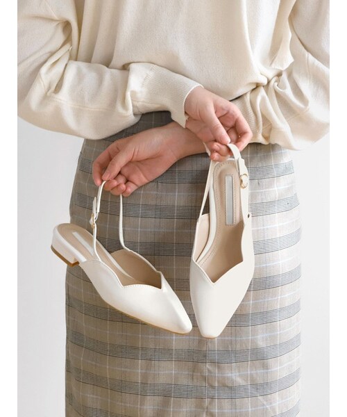 SAPPUN（サプン）の「Herromine（パンプス・レディース・Pink/Black/White・22.5-25.0cm）」の2枚目の写真