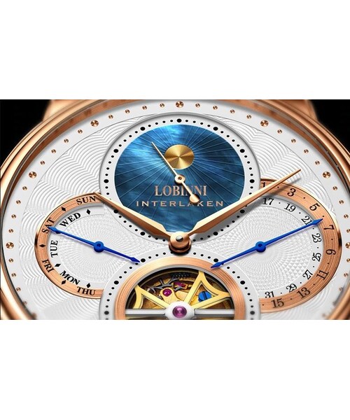 no brand（ノーブランド）の「LOBINNI メンズ 自動巻腕時計 42mm 26石