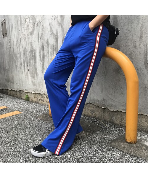 no brand（ノーブランド）の「ちょいフレアLINEパンツ（その他パンツ・レディース・その他）」の12枚目の写真