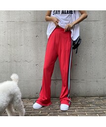 no brand | ちょいフレアLINEパンツ(その他パンツ)