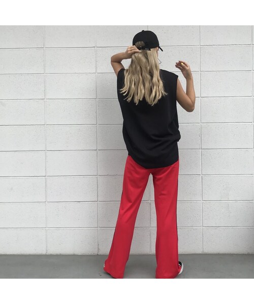 no brand（ノーブランド）の「ちょいフレアLINEパンツ（その他パンツ・レディース・その他）」の9枚目の写真