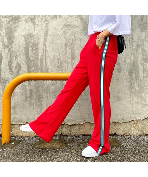 no brand（ノーブランド）の「ちょいフレアLINEパンツ（その他パンツ・レディース・その他）」の5枚目の写真