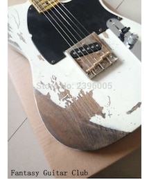 no brand（ノーブランド）の「テレキャス 白黒 ロック ジェフベック