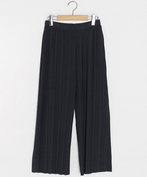 DHOLIC（ディーホリック）の「プリーツストレッチワイドパンツ（その他パンツ・レディース・ベージュ/ブラック/グレー/ブルー・FREE）」の3枚目の写真