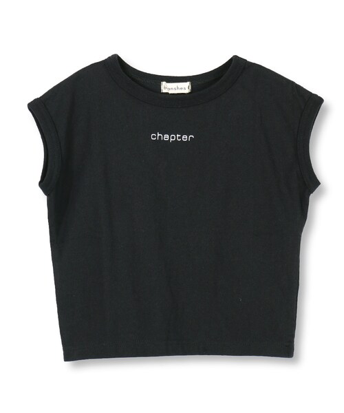 BRANSHES（ブランシェス）の「ロゴプリントトップス（Tシャツ/カットソー・キッズ・オフホワイト/ベージュ/ブラック・90cm～150cm）」の2枚目の写真