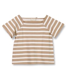 BRANSHES | スクエアネック半袖ボーダーTシャツ(Tシャツ/カットソー)