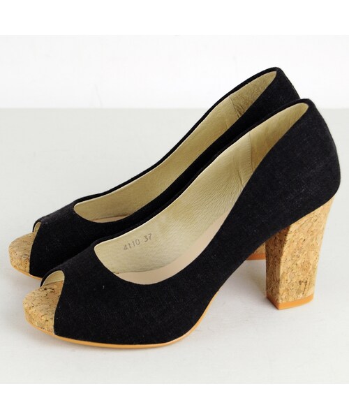 ORiental TRaffic（オリエンタルトラフィック）の「オープントゥパンプス（その他・レディース・ブラック/ブルー/グリーン・34/35/36/37/38/39/40/41/42）」の3枚目の写真