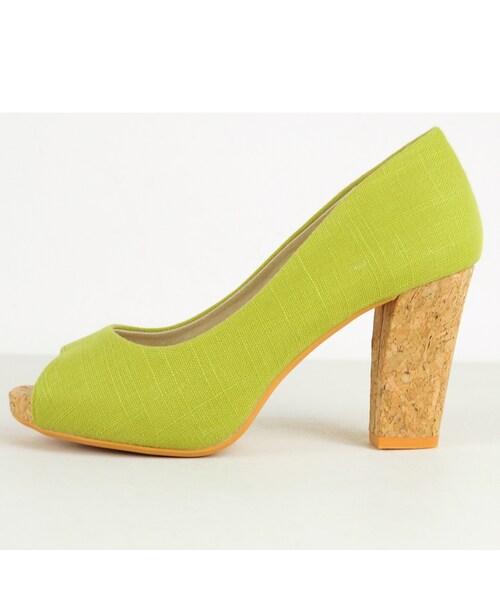 ORiental TRaffic（オリエンタルトラフィック）の「オープントゥパンプス（その他・レディース・ブラック/ブルー/グリーン・34/35/36/37/38/39/40/41/42）」の5枚目の写真