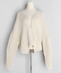 DHOLIC | ルーズオープンニットカーディガン(カーディガン/ボレロ)