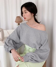 DHOLIC | バックジップスウェット(スウェット)