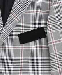美品 CULLNI クルニ タイロッケングレンチェックジャケット CULLNI（クルニ）の「タイロッケングレンチェックジャケット