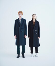 CULLNI（クルニ）の「ファスナー付きチェスターコート（）」 - WEAR