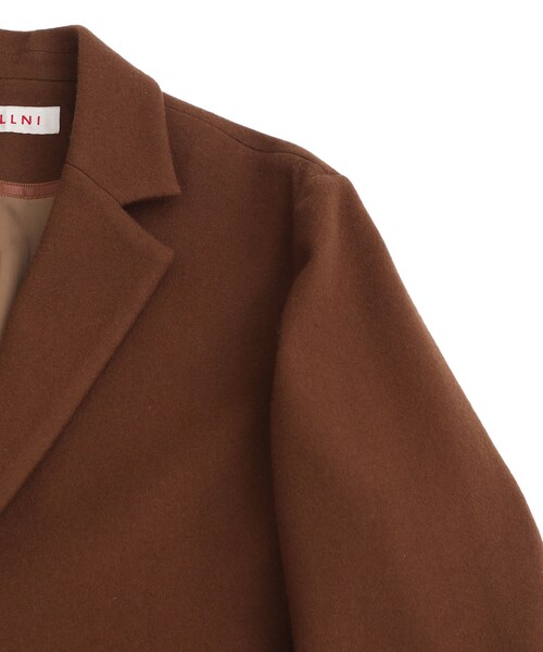 CULLNI（クルニ）の「ファスナー付きチェスターコート（）」 - WEAR