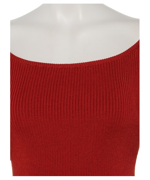 lilLilly(リルリリー)の「ヘムフレアニットトップ(トップス・レディース・LT PINK/PURPLE/PINK/RED・FREE)」の8枚目の写真