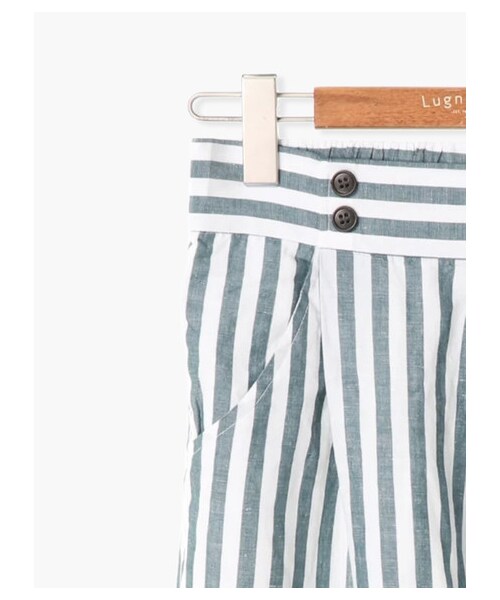 Lugnoncure(ルノンキュール)の「リネン混マリン風パンツ(パンツ・ブラック/ベージュ/グリーン/オリーブ/ネイビー・F)」の5枚目の写真