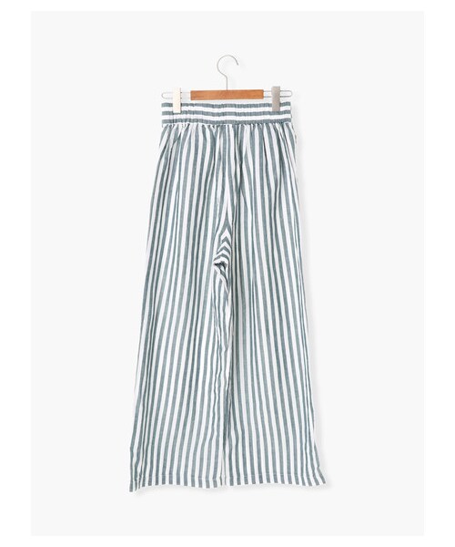 Lugnoncure(ルノンキュール)の「リネン混マリン風パンツ(パンツ・ブラック/ベージュ/グリーン/オリーブ/ネイビー・F)」の3枚目の写真