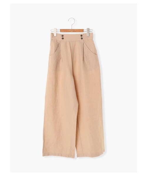 Lugnoncure(ルノンキュール)の「リネン混マリン風パンツ(パンツ・ブラック/ベージュ/グリーン/オリーブ/ネイビー・F)」の9枚目の写真