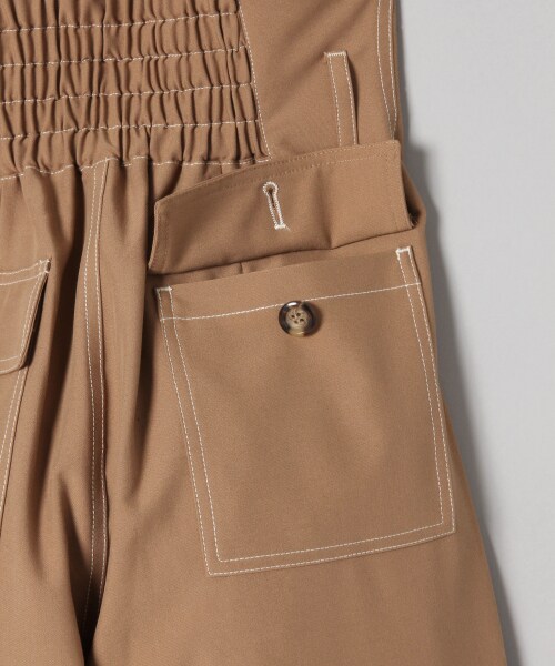 JEANASIS（ジーナシス）の「フロントボタンハイウエストパンツ（パンツ・オフホワイト()/ブラウン()/カーキ()）」の14枚目の写真