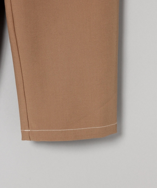 JEANASIS（ジーナシス）の「フロントボタンハイウエストパンツ（パンツ・オフホワイト()/ブラウン()/カーキ()）」の12枚目の写真