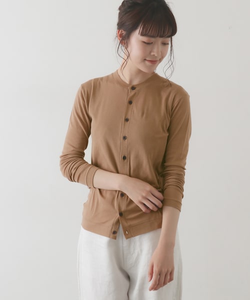 AURALEE（オーラリー）の「AURALEE HIGH GAUGE SHEER CARDIGAN 
