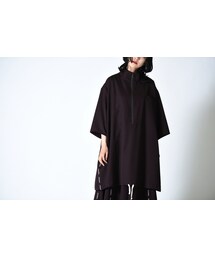 BISHOOL | BISHOOL Wool Gabardine Half Zip Pullover(Tシャツ/カットソー)