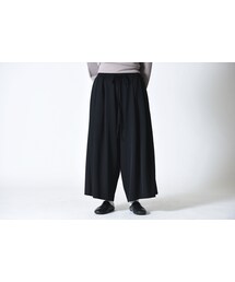 BISHOOL | BISHOOL wool gabardine 3tuck big pants(その他パンツ)