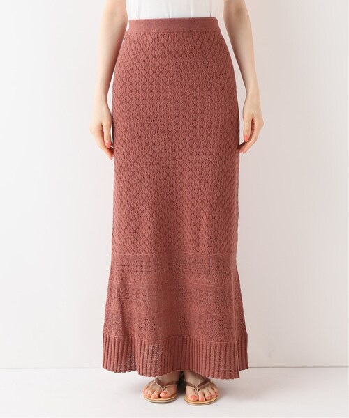 FRAMeWORK（フレームワーク）の「レースアミスカート（スカート・ナチュラル/36/38）」の7枚目の写真