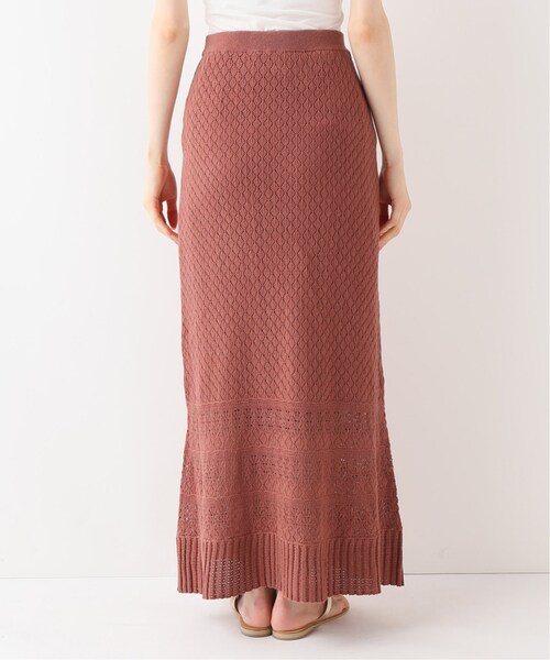 FRAMeWORK（フレームワーク）の「レースアミスカート（スカート・ナチュラル/36/38）」の9枚目の写真