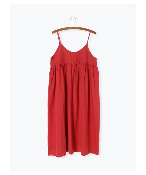 Samansa Mos2(サマンサモスモス)(サマンサ モスモス)の「麻レーヨンキャミワンピース(ワンピース/ドレス)」 WEAR Samansa Mos2(サマンサモスモス)(サマンサ モスモス)の「麻レーヨンキャミワンピース(ワンピース/ドレス)」 WEAR
