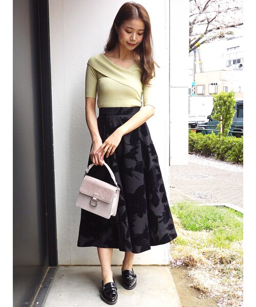 MERCURYDUO（マーキュリーデュオ）の「袖付アシンメトリークロス