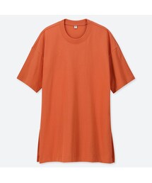 UNIQLO | コットンオーバーサイズチュニック(半袖)(Tシャツ/カットソー)