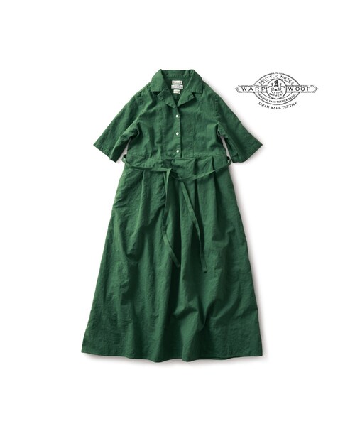 サニークラウズ サニークラウズ の サニークラウズ Feat Shuttle Notes Kazumiの緑なワンピース レディース ワンピース ドレス Wear