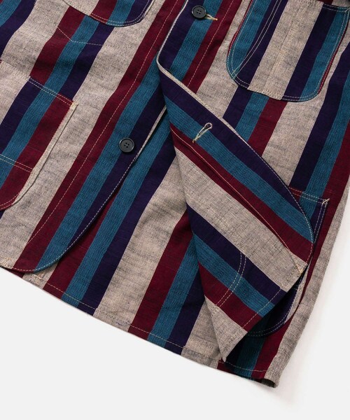 Needles(ニードルス)の「Needles CHORE COAT(ジャケット/アウター・メンズ・WHITE/GREEN/MAROON/BLACK・S/M)」の17枚目の写真