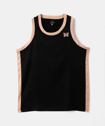 NEEDLES Tシャツ ジャージ グレー タンクトップ ニードルス L ベスト Needles（ニードルス）の「Needles SIDE LINE TANK TOP（）」 - WEAR